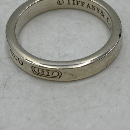 【中古品】【メンズ/レディース】 TIFFANY & CO. ティファニー 925 1837 NARROW RING ナロー リング 指輪 182-260628-kh-06-izu カラー：シルバー 万代Net店