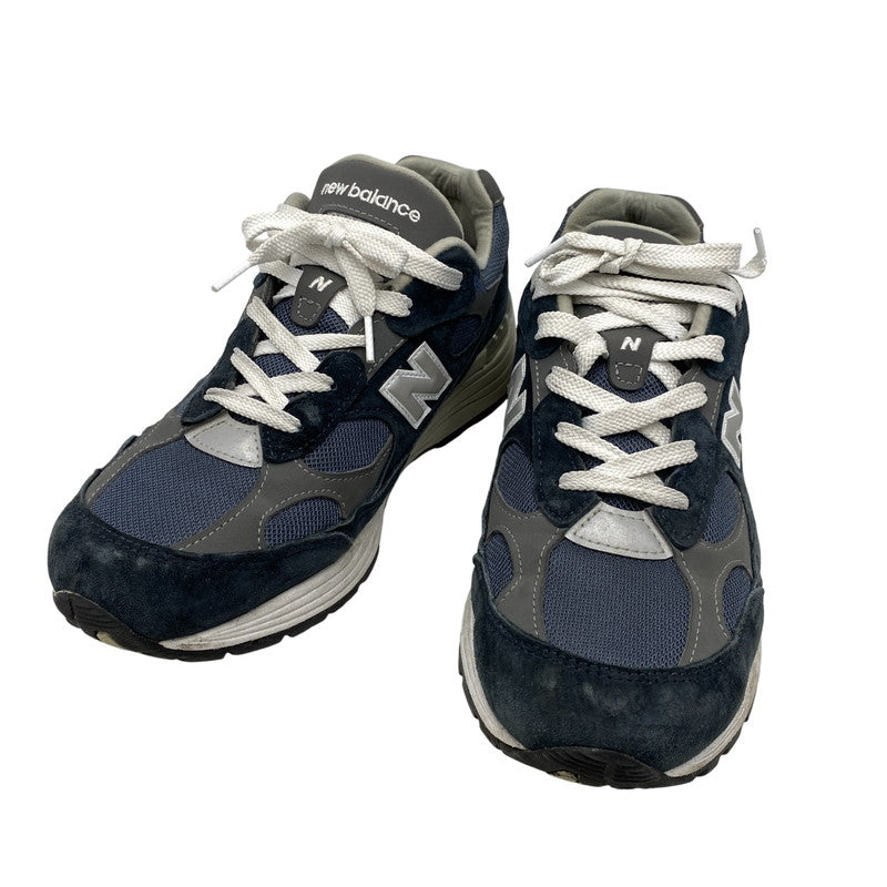 【中古品】【メンズ】 NEW BALANCE ニューバランス U992NY 992 スニーカー 靴 162-260628-kh-03-izu サイズ：27 カラー：ネイビー 万代Net店