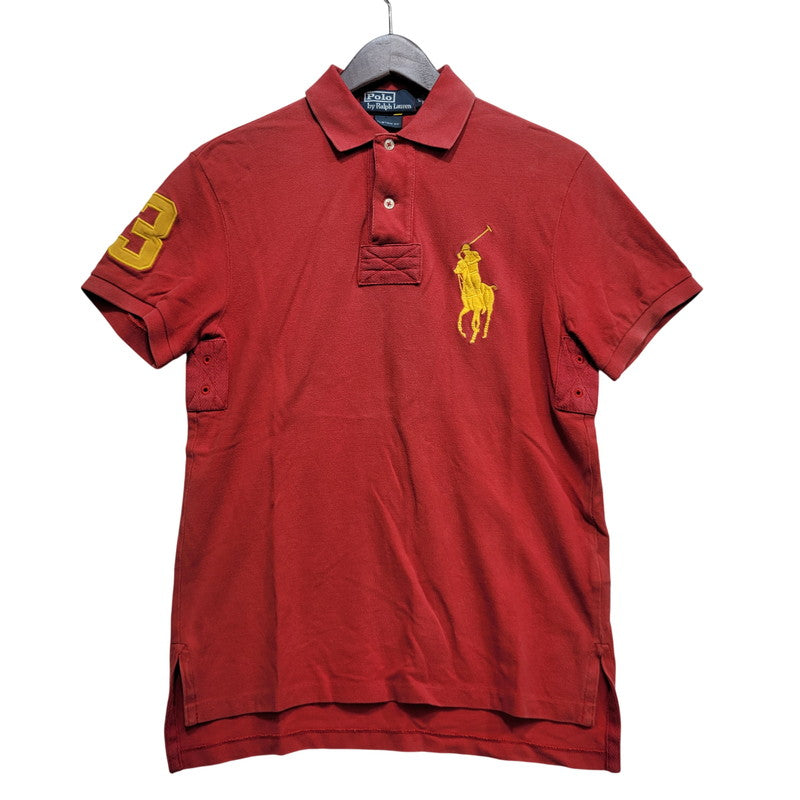 【中古品】【メンズ】 Polo by Ralph Lauren ポロバイラルフローレン BIG PONY S/S POLO SHIRT 0488021 ビッグポニー ショートスリーブ ポロシャツ 半袖 147-260720-as-02-izu サイズ：XS カラー：レッド 万代Net店