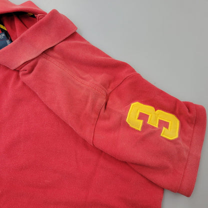 【中古品】【メンズ】 Polo by Ralph Lauren ポロバイラルフローレン BIG PONY S/S POLO SHIRT 0488021 ビッグポニー ショートスリーブ ポロシャツ 半袖 147-260720-as-02-izu サイズ：XS カラー：レッド 万代Net店