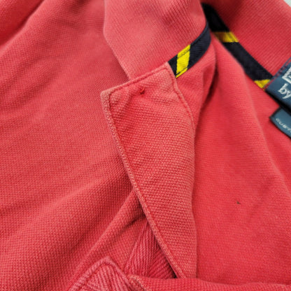 【中古品】【メンズ】 Polo by Ralph Lauren ポロバイラルフローレン BIG PONY S/S POLO SHIRT 0488021 ビッグポニー ショートスリーブ ポロシャツ 半袖 147-260720-as-02-izu サイズ：XS カラー：レッド 万代Net店