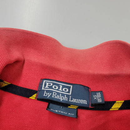 【中古品】【メンズ】 Polo by Ralph Lauren ポロバイラルフローレン BIG PONY S/S POLO SHIRT 0488021 ビッグポニー ショートスリーブ ポロシャツ 半袖 147-260720-as-02-izu サイズ：XS カラー：レッド 万代Net店
