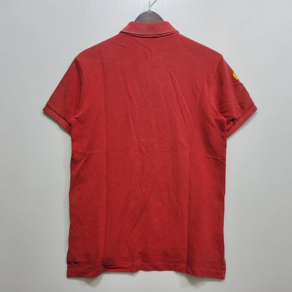 【中古品】【メンズ】 Polo by Ralph Lauren ポロバイラルフローレン BIG PONY S/S POLO SHIRT 0488021 ビッグポニー ショートスリーブ ポロシャツ 半袖 147-260720-as-02-izu サイズ：XS カラー：レッド 万代Net店