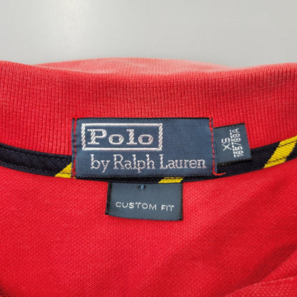 【中古品】【メンズ】 Polo by Ralph Lauren ポロバイラルフローレン BIG PONY S/S POLO SHIRT 0488021 ビッグポニー ショートスリーブ ポロシャツ 半袖 147-260720-as-02-izu サイズ：XS カラー：レッド 万代Net店