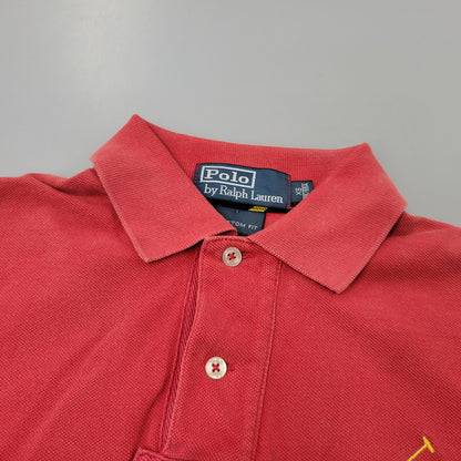 【中古品】【メンズ】 Polo by Ralph Lauren ポロバイラルフローレン BIG PONY S/S POLO SHIRT 0488021 ビッグポニー ショートスリーブ ポロシャツ 半袖 147-260720-as-02-izu サイズ：XS カラー：レッド 万代Net店