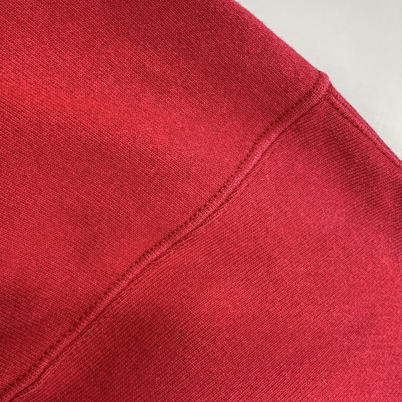 【中古品】【メンズ】 CHAMPION チャンピオン 三角タグ 90’S VGAZETTE SWEATSHIRT Vガゼット スウェット トップス 146-260801-yn-07-izu サイズ：不明 カラー：レッド 万代Net店