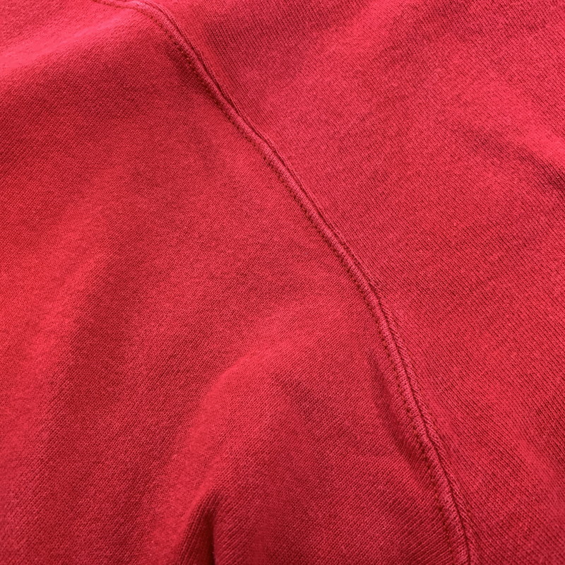 【中古品】【メンズ】 CHAMPION チャンピオン 三角タグ 90’S VGAZETTE SWEATSHIRT Vガゼット スウェット トップス 146-260801-yn-07-izu サイズ：不明 カラー：レッド 万代Net店