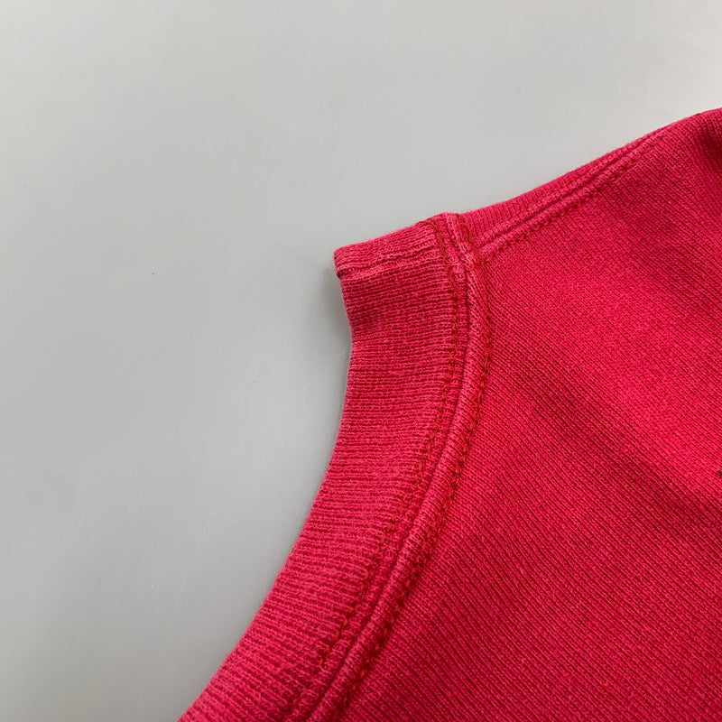 【中古品】【メンズ】 CHAMPION チャンピオン 三角タグ 90’S VGAZETTE SWEATSHIRT Vガゼット スウェット トップス 146-260801-yn-07-izu サイズ：不明 カラー：レッド 万代Net店