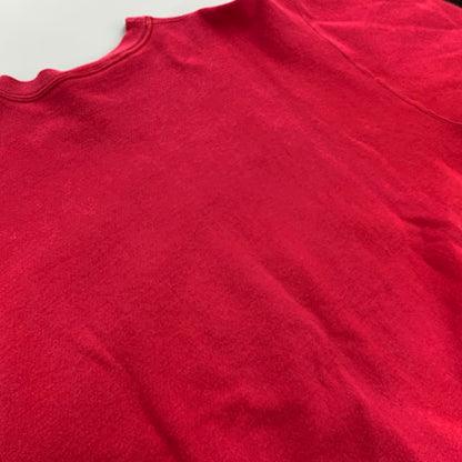 【中古品】【メンズ】 CHAMPION チャンピオン 三角タグ 90’S VGAZETTE SWEATSHIRT Vガゼット スウェット トップス 146-260801-yn-07-izu サイズ：不明 カラー：レッド 万代Net店