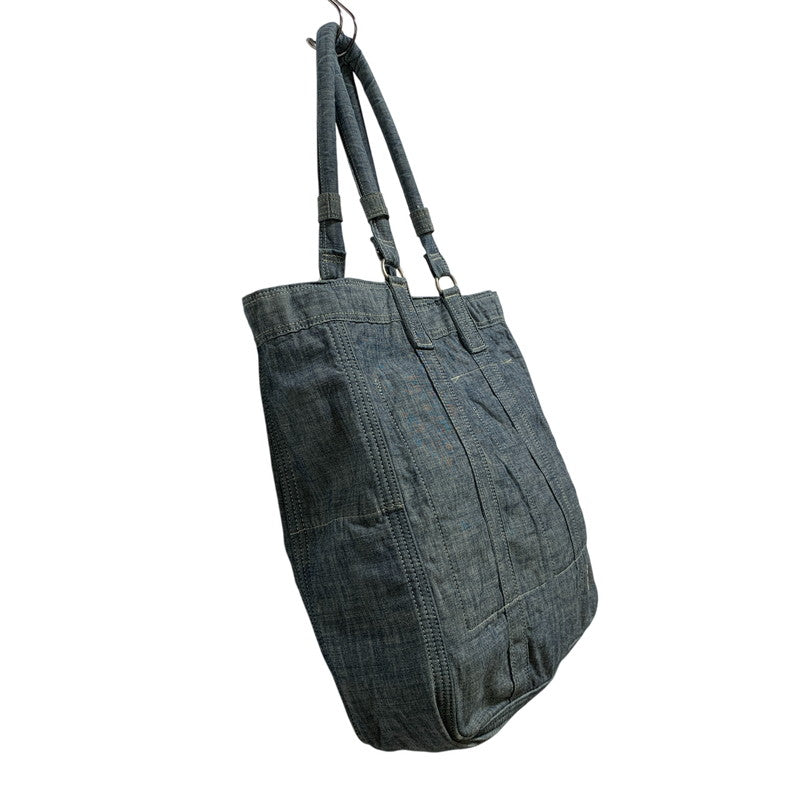 【中古品】【メンズ/レディース】 PORTER ポーター 70TH ANNIVERSARY REVERSIBLE TOTE BAG アニバーサリー リバーシブル トート バッグ カバン 鞄 188-260705-cs-08-izu カラー：ブルー系 万代Net店