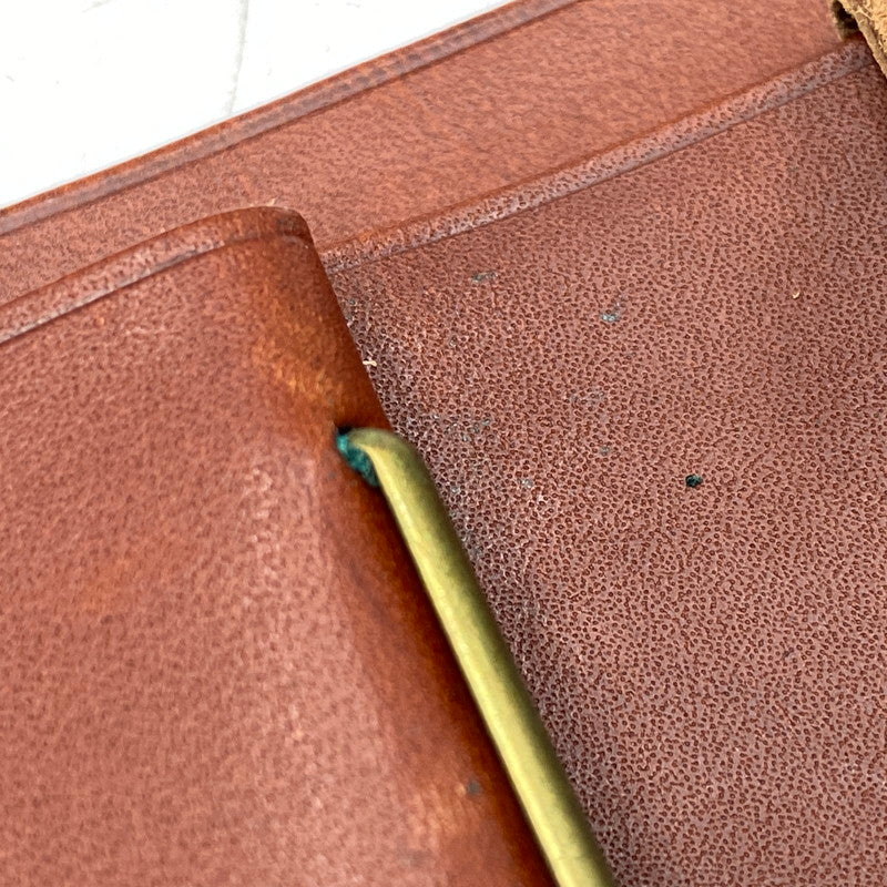 【中古品】【メンズ/レディース】 PORTER ポーター 236-03811 LEATHER WALLET レザー ウォレット 財布 200-260628-kh-05-izu カラー：ブラウン 万代Net店