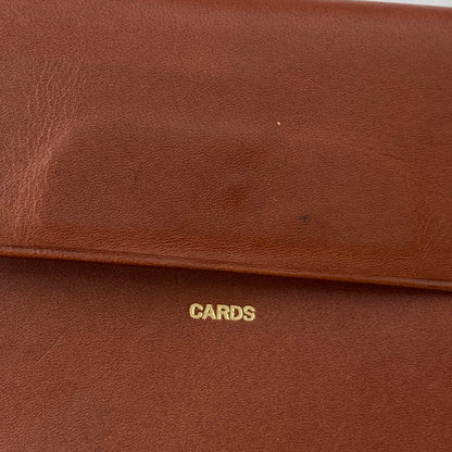 【中古品】【メンズ/レディース】 PORTER ポーター 236-03811 LEATHER WALLET レザー ウォレット 財布 200-260628-kh-05-izu カラー：ブラウン 万代Net店