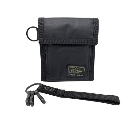 【中古品】【メンズ/レディース】 PORTER ポーター 555-06441 CAPSULE WALLET カプセル ウォレット 財布 200-260705-cs-07-izu カラー：ブラック 万代Net店