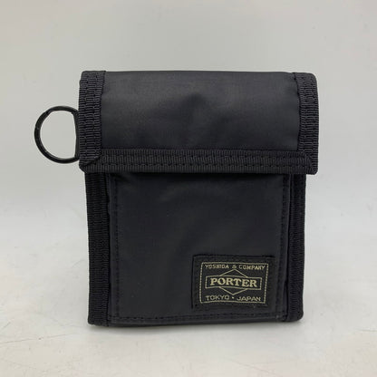 【中古品】【メンズ/レディース】 PORTER ポーター 555-06441 CAPSULE WALLET カプセル ウォレット 財布 200-260705-cs-07-izu カラー：ブラック 万代Net店