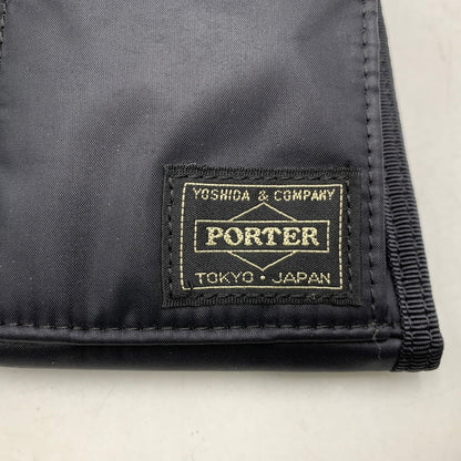 【中古品】【メンズ/レディース】 PORTER ポーター 555-06441 CAPSULE WALLET カプセル ウォレット 財布 200-260705-cs-07-izu カラー：ブラック 万代Net店
