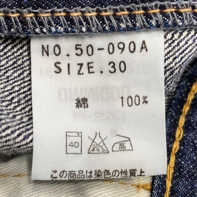 【中古品】【メンズ】 OMNIGOD オムニゴッド 50-090A 50090 セルビッチ DENIM PANTS デニム パンツ ボトムス 156-260704-kh-16-izu サイズ：30 カラー：インディゴ 万代Net店