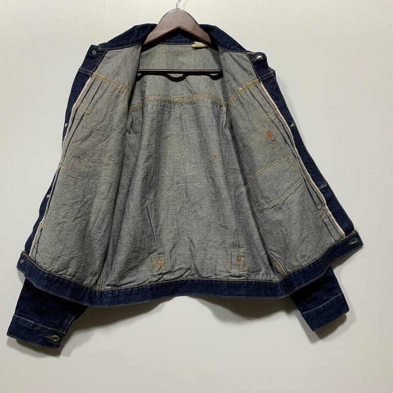 【中古品】【メンズ】 SUGAR CANE シュガーケーン 1ST TYPE DENIM JACKET 321-M11026 デニムジャケット アウター 145-260628-as-27-izu カラー：インディゴ 万代Net店