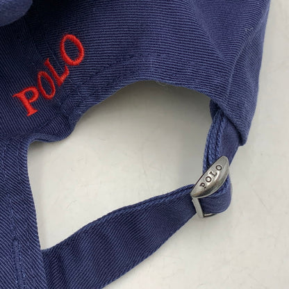 【中古品】【メンズ/レディース】 POLO RALPH LAUREN ポロ・ラルフローレン CHINO SPORT CAP チノ スポーツ キャップ 帽子 185-260704-kh-20-izu サイズ：ONE SIZE カラー：ネイビー 万代Net店