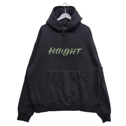 【中古品】【メンズ】 HAIGHT×GRINDLODGE ヘイト×グラインドロッジ FRESH LEAF HOODIE フレッシュ リーフ フーディー トップス 長袖 142-260710-cs-19-izu サイズ：XL カラー：ブラック 万代Net店