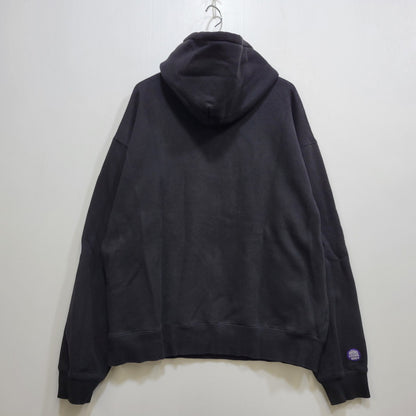 【中古品】【メンズ】 HAIGHT×GRINDLODGE ヘイト×グラインドロッジ FRESH LEAF HOODIE フレッシュ リーフ フーディー トップス 長袖 142-260710-cs-19-izu サイズ：XL カラー：ブラック 万代Net店