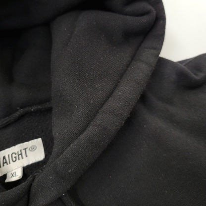 【中古品】【メンズ】 HAIGHT×GRINDLODGE ヘイト×グラインドロッジ FRESH LEAF HOODIE フレッシュ リーフ フーディー トップス 長袖 142-260710-cs-19-izu サイズ：XL カラー：ブラック 万代Net店