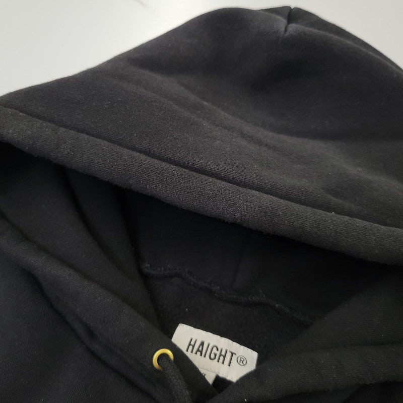 【中古品】【メンズ】 HAIGHT×GRINDLODGE ヘイト×グラインドロッジ FRESH LEAF HOODIE フレッシュ リーフ フーディー トップス 長袖 142-260710-cs-19-izu サイズ：XL カラー：ブラック 万代Net店