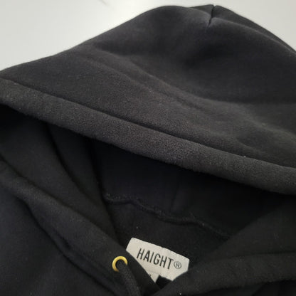 【中古品】【メンズ】 HAIGHT×GRINDLODGE ヘイト×グラインドロッジ FRESH LEAF HOODIE フレッシュ リーフ フーディー トップス 長袖 142-260710-cs-19-izu サイズ：XL カラー：ブラック 万代Net店