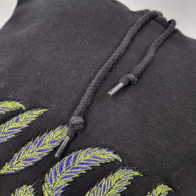 【中古品】【メンズ】 HAIGHT×GRINDLODGE ヘイト×グラインドロッジ FRESH LEAF HOODIE フレッシュ リーフ フーディー トップス 長袖 142-260710-cs-19-izu サイズ：XL カラー：ブラック 万代Net店