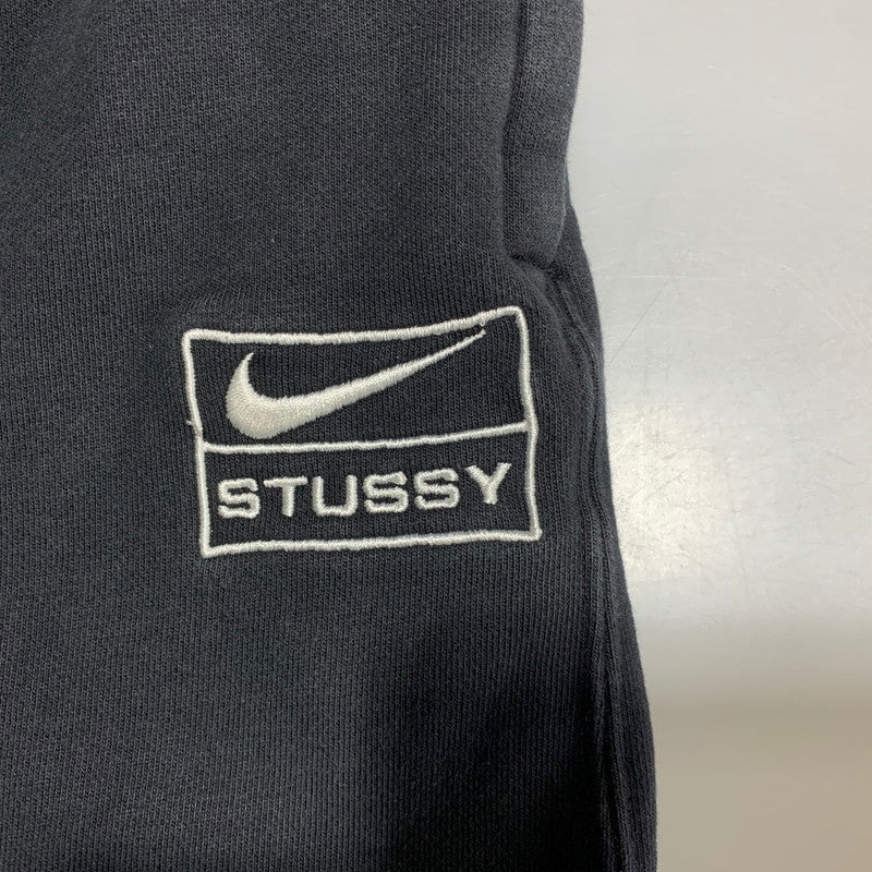 【中古品】【メンズ】 STUSSY ステューシー × NIKE ナイキ NRG WASHED FLEECE PANT DN4030-010 22SS ウォッシュド フリース スウェットパンツ 153-260628-as-24-izu サイズ：XL カラー：ブラック 万代Net店