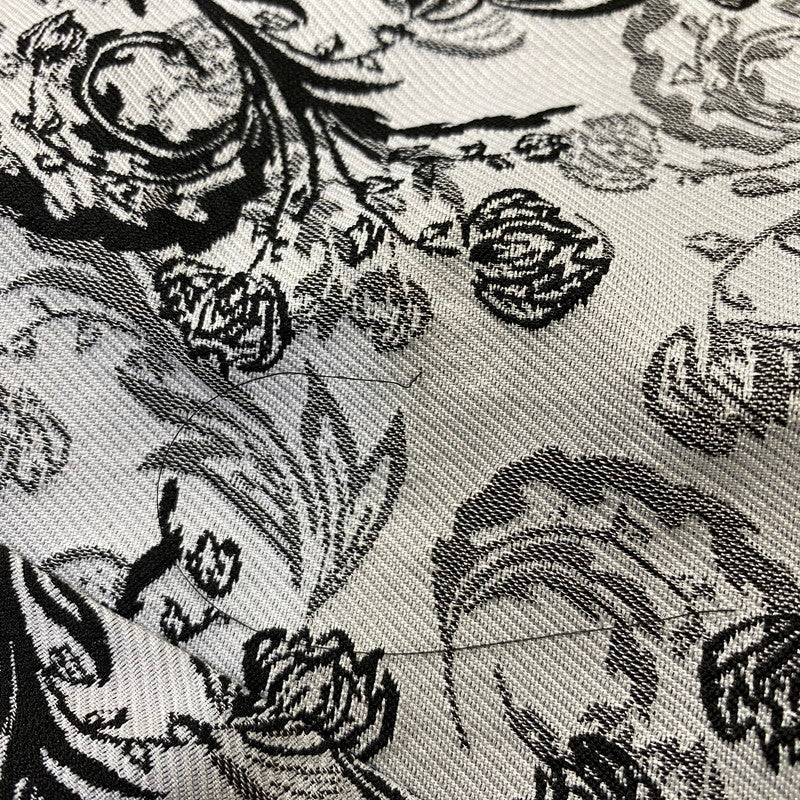 【中古品】【メンズ】 HARE ハレ HA020032TO JACQUARD FLOUR L S SHIRT ジャガード フラワー ロングスリーブ シャツ トップス 長袖 147-260720-ya-06-izu サイズ：M カラー：グレー 万代Net店