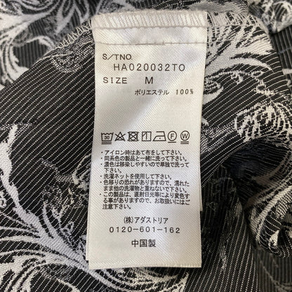 【中古品】【メンズ】 HARE ハレ HA020032TO JACQUARD FLOUR L S SHIRT ジャガード フラワー ロングスリーブ シャツ トップス 長袖 147-260720-ya-06-izu サイズ：M カラー：グレー 万代Net店