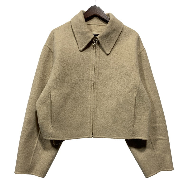 【中古品】【レディース】 TODAYFUL トゥデイフル WOOL ZIP BLOUSON 12320201 ウール ジップ ブルゾン アウター 168-260628-as-29-izu サイズ：38 カラー：アイボリー 万代Net店