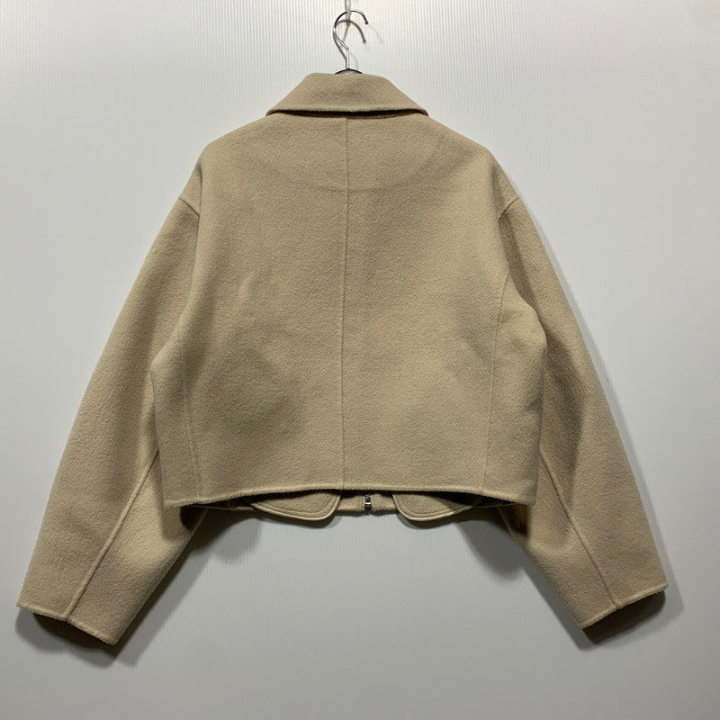 【中古品】【レディース】 TODAYFUL トゥデイフル WOOL ZIP BLOUSON 12320201 ウール ジップ ブルゾン アウター 168-260628-as-29-izu サイズ：38 カラー：アイボリー 万代Net店