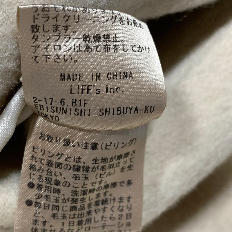 【中古品】【レディース】 TODAYFUL トゥデイフル WOOL ZIP BLOUSON 12320201 ウール ジップ ブルゾン アウター 168-260628-as-29-izu サイズ：38 カラー：アイボリー 万代Net店