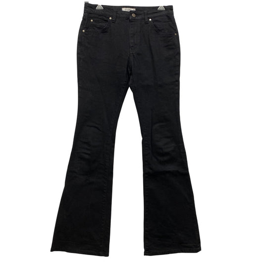 【中古品】【メンズ】 LMOOD エルムード FLARE DENIM PANTS フレア デニム パンツ ボトムス 158-260704-kh-15-izu サイズ：38 カラー：ブラック 万代Net店