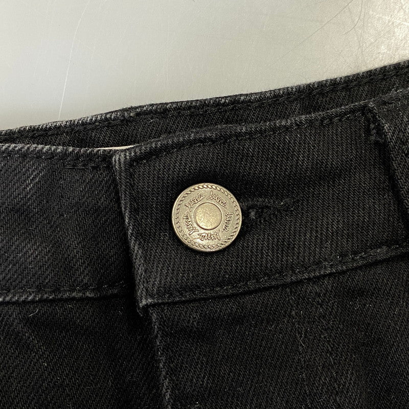 【中古品】【メンズ】 LMOOD エルムード FLARE DENIM PANTS フレア デニム パンツ ボトムス 158-260704-kh-15-izu サイズ：38 カラー：ブラック 万代Net店