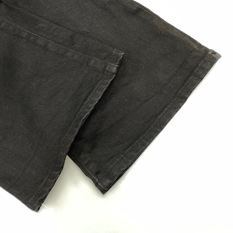 【中古品】【メンズ】 LMOOD エルムード FLARE DENIM PANTS フレア デニム パンツ ボトムス 158-260704-kh-15-izu サイズ：38 カラー：ブラック 万代Net店
