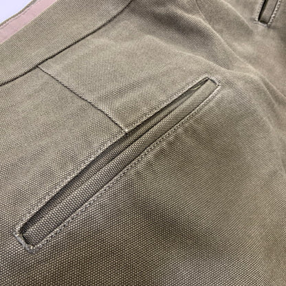 【中古品】【メンズ】 UNUSED アンユーズド DUCK WIDE PANTS UW0611 ダックワイドパンツ 151-260702-as-04-izu サイズ：3 カラー：カーキ 万代Net店