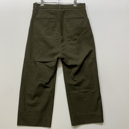 【中古品】【メンズ】 UNUSED アンユーズド DUCK WIDE PANTS UW0611 ダックワイドパンツ 151-260702-as-04-izu サイズ：3 カラー：カーキ 万代Net店