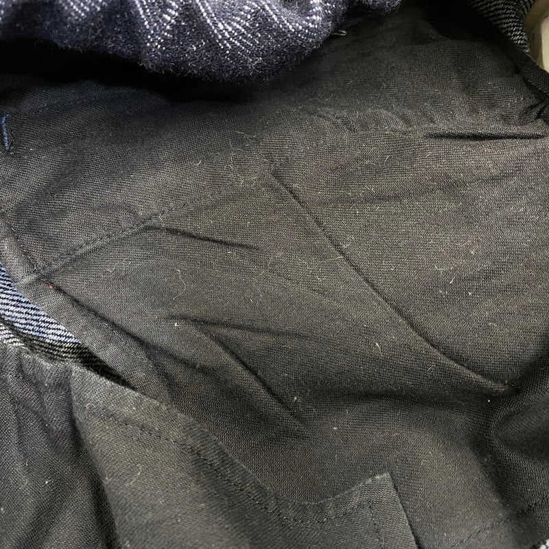 【中古品】【メンズ】 GRAPHPAPER グラフペーパー GPW16-DPT02 C/W DENIM WIDE EASY SLACKS コットンウール デニム ワイド イージー スラックス パンツ ボトムス 151-260704-kh-14-izu サイズ：F カラー：インディゴ 万代Net店