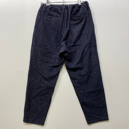 【中古品】【メンズ】 GRAPHPAPER グラフペーパー GPW16-DPT02 C/W DENIM WIDE EASY SLACKS コットンウール デニム ワイド イージー スラックス パンツ ボトムス 151-260704-kh-14-izu サイズ：F カラー：インディゴ 万代Net店