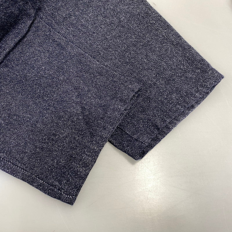 【中古品】【メンズ】 GRAPHPAPER グラフペーパー GPW16-DPT02 C/W DENIM WIDE EASY SLACKS コットンウール デニム ワイド イージー スラックス パンツ ボトムス 151-260704-kh-14-izu サイズ：F カラー：インディゴ 万代Net店