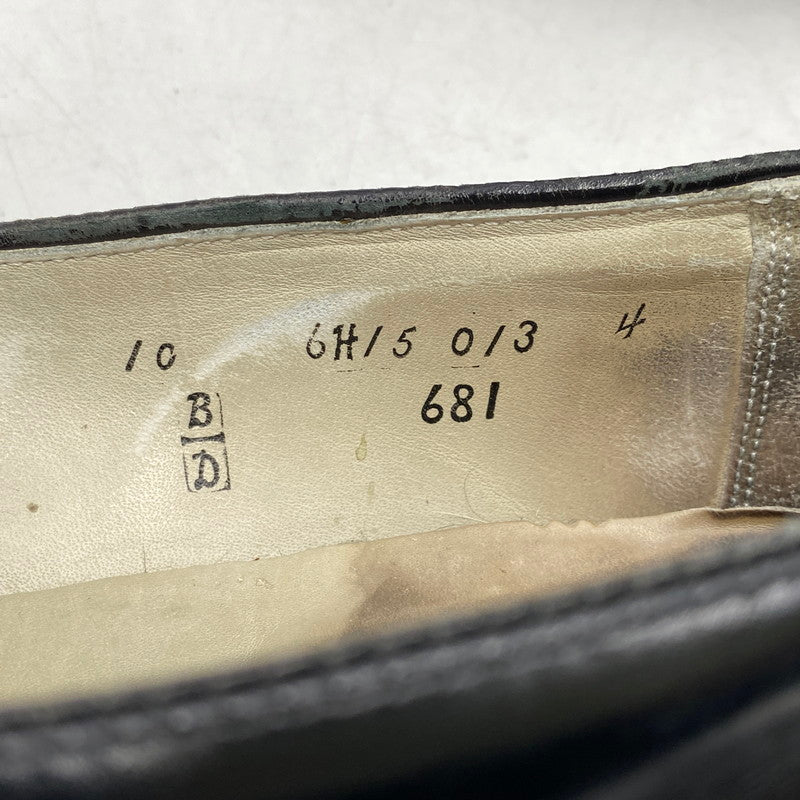 【現状渡し品】【メンズ】 ALDEN オールデン 681 COIN LOAFERS コイン ローファー 靴 164-260628-kh-02-izu サイズ：10 カラー：ブラック 万代Net店
