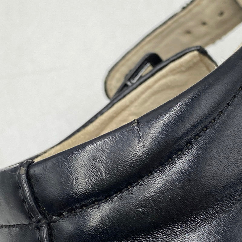 【現状渡し品】【メンズ】 STACY ADAMS ステイシーアダムス 25112-001 LEATHER GURKHA SANDAL レザー グルカ サンダル 靴 164-260628-kh-01-izu サイズ：9M カラー：ブラック 万代Net店