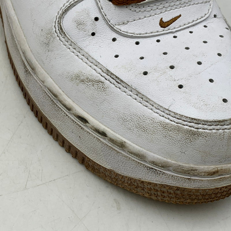 【中古品】【メンズ/レディース】 NIKE ナイキ DH7561-100 AIR FORCE 1 LOW '07 エア フォース ワン ロー スニーカー シューズ 靴 160-260705-cs-04-izu サイズ：25cm カラー：WHITE/PECAN-WHITE 万代Net店