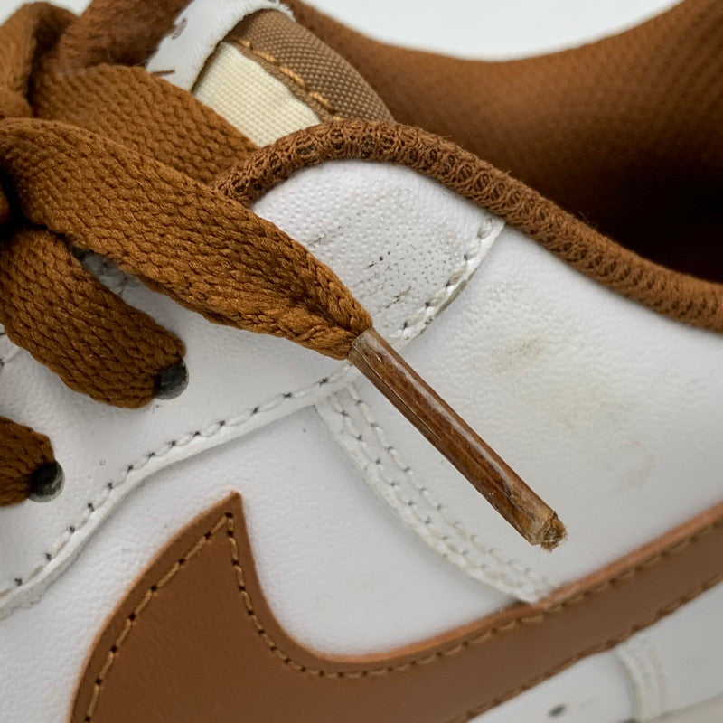 【中古品】【メンズ/レディース】 NIKE ナイキ DH7561-100 AIR FORCE 1 LOW '07 エア フォース ワン ロー スニーカー シューズ 靴 160-260705-cs-04-izu サイズ：25cm カラー：WHITE/PECAN-WHITE 万代Net店