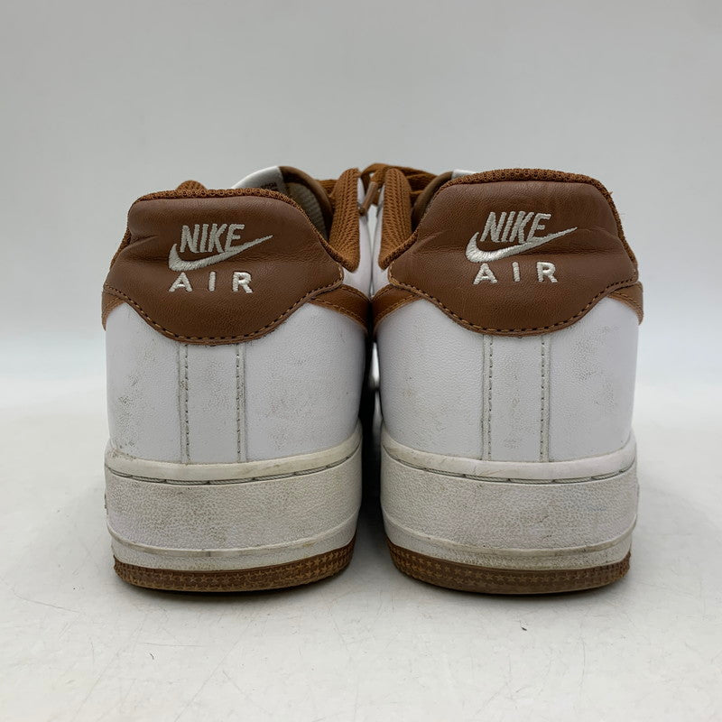 【中古品】【メンズ/レディース】 NIKE ナイキ DH7561-100 AIR FORCE 1 LOW '07 エア フォース ワン ロー スニーカー シューズ 靴 160-260705-cs-04-izu サイズ：25cm カラー：WHITE/PECAN-WHITE 万代Net店
