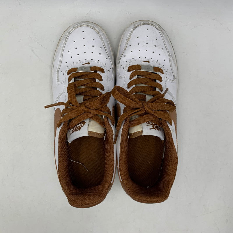 【中古品】【メンズ/レディース】 NIKE ナイキ DH7561-100 AIR FORCE 1 LOW '07 エア フォース ワン ロー スニーカー シューズ 靴 160-260705-cs-04-izu サイズ：25cm カラー：WHITE/PECAN-WHITE 万代Net店