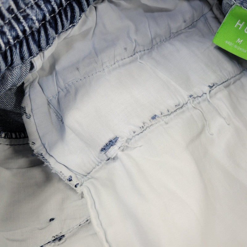 【中古品】【メンズ】 HUF ハフ FOREVER EASY DENIM PANTS フォーエバー イージー デニム パンツ ボトムス ズボン 153-260710-cs-21-izu サイズ：M カラー：ライトインディゴ 万代Net店