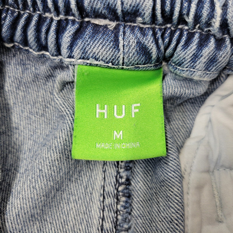 【中古品】【メンズ】 HUF ハフ FOREVER EASY DENIM PANTS フォーエバー イージー デニム パンツ ボトムス ズボン 153-260710-cs-21-izu サイズ：M カラー：ライトインディゴ 万代Net店